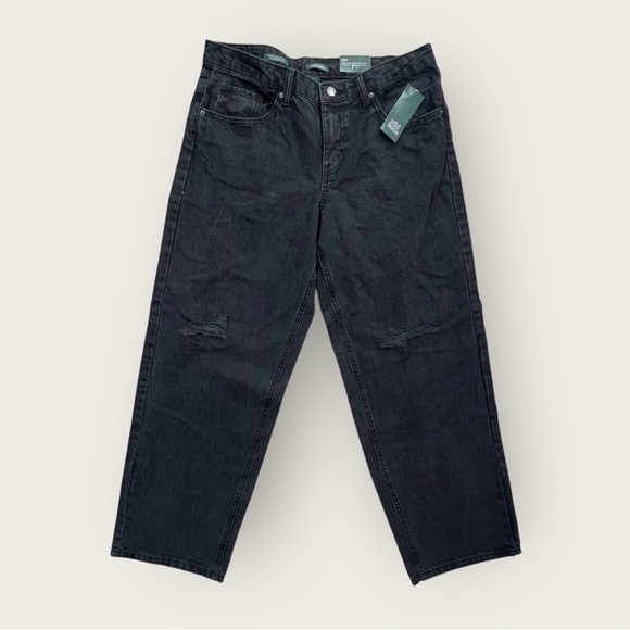 Wild Fable Mid-Rise 90's Relaxed Black Jeans, 8 - Picture 4 of 7
